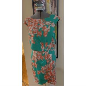 Brand new adorable green and orange dress